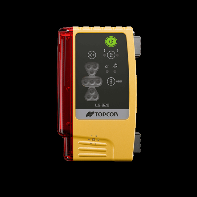 TOPCON LS-B20, Maskinmottagare med magnetfäste