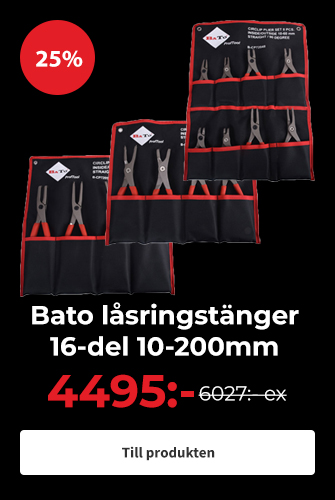 Låsringstänger Bato 16-del 10-200mm