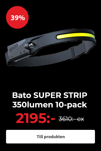 Bato pannlampa SUPERSTRIP 350lumen 10-pack