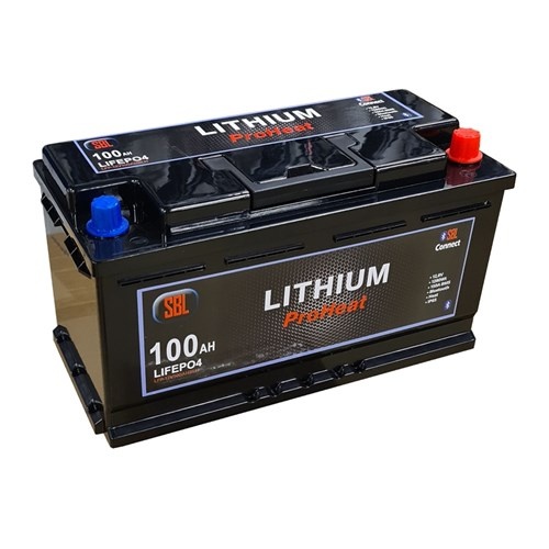 Batteri Lithium 12V 100AH Blåtand HEAT