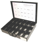 Sortimentslåda elektronikkabelskor 0,5–4 mm² 450-delars