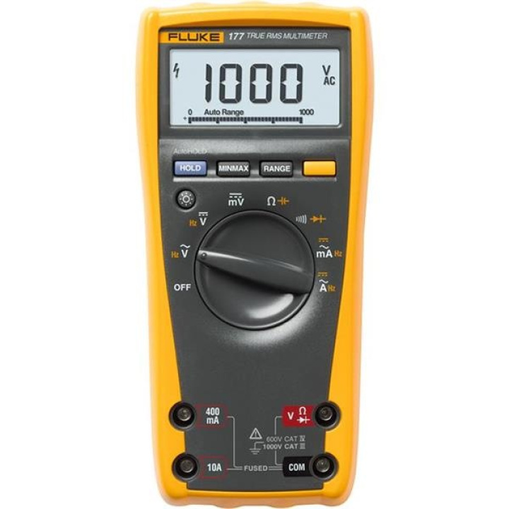 Multimeter -177 ESDNF i gruppen Lasrar & mätinstrument / Elektriska mätinstrument / Multimetrar hos PT Verktyg (20-1592863)