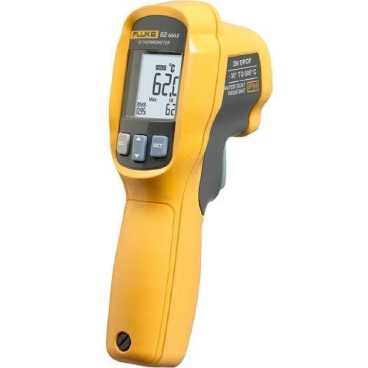 Infraröd termometer -62 MAX + i gruppen Lasrar & mätinstrument / Miljömätning / IR termometrar hos PT Verktyg (20-4130488)