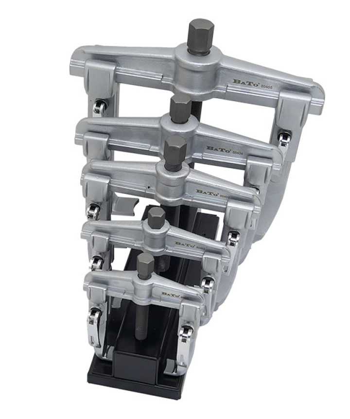 BATO avdragarpaket 40-335mm 2-armad med quickjustering 5-del i gruppen Maskiner / Hydrauliska verktyg / Avdragare hos PT Verktyg (26-85400)