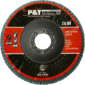 P&T Lamellslipskiva 40 KORN 125 x 22,23 10ST/FP