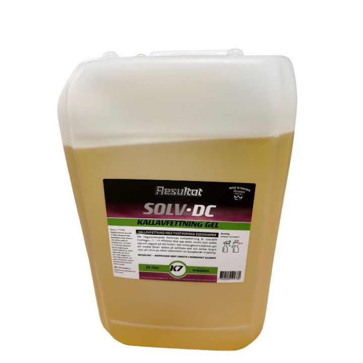 Kallavfettning Gel K7 25L i gruppen Maskintillbehör & förbrukning / Avfettning & schampo hos PT Verktyg (53-97660025)
