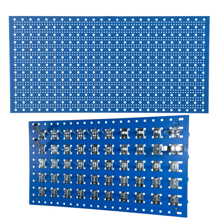 Verktygstavlor 4-pack inkl. kroksats 50-pack i gruppen Verkstad / Förvaring & inredning / Verktygsförvaring / Verktygstavlor hos PT Verktyg (A11-PKTTAVLOR)