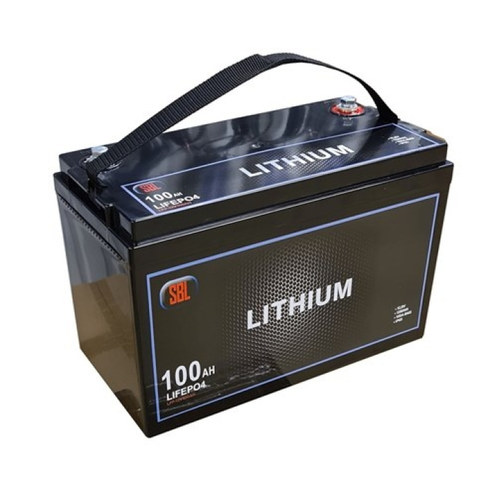 Batteri Lithium 12V 100AH Blåtand i gruppen El & belysning / Strömförsörjning / Batterier & laddare / Fordonsbatterier & laddare / Fordonsbatterier hos PT Verktyg (A21-12V100AHBL)