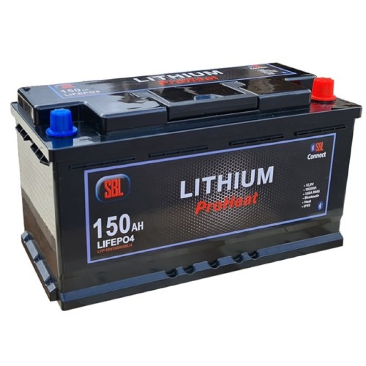 Batteri Lithium 12V 150AH Blåtand HEAT i gruppen El & belysning / Strömförsörjning / Batterier & laddare / Fordonsbatterier & laddare / Fordonsbatterier hos PT Verktyg (A21-12V150AHBLV)