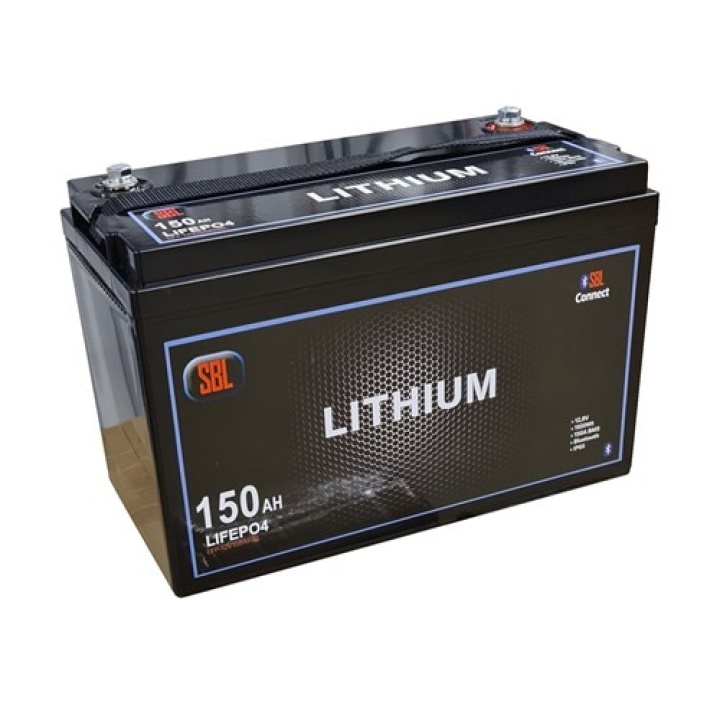 Batteri Lithium 12V 150AH Blåtand i gruppen El & belysning / Strömförsörjning / Batterier & laddare / Fordonsbatterier & laddare / Fordonsbatterier hos PT Verktyg (A21-12V150AHBL)