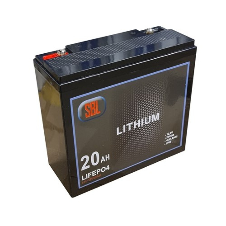 Batteri Lithium 12V 20AH i gruppen El & belysning / Strömförsörjning / Batterier & laddare / Fordonsbatterier & laddare / Fordonsbatterier hos PT Verktyg (A21-LFP-12V20AH)