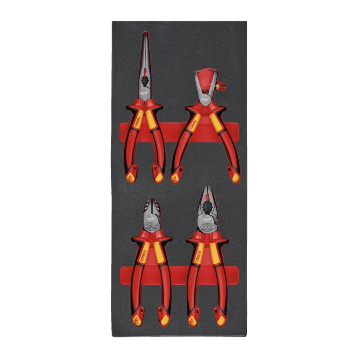 TÅNGSATS VDE TOOLGUARD™ 4P i gruppen Handverktyg / Verktygsvagnar och tillbehör / Verktygsinsatser hos PT Verktyg (A22-4932493250)