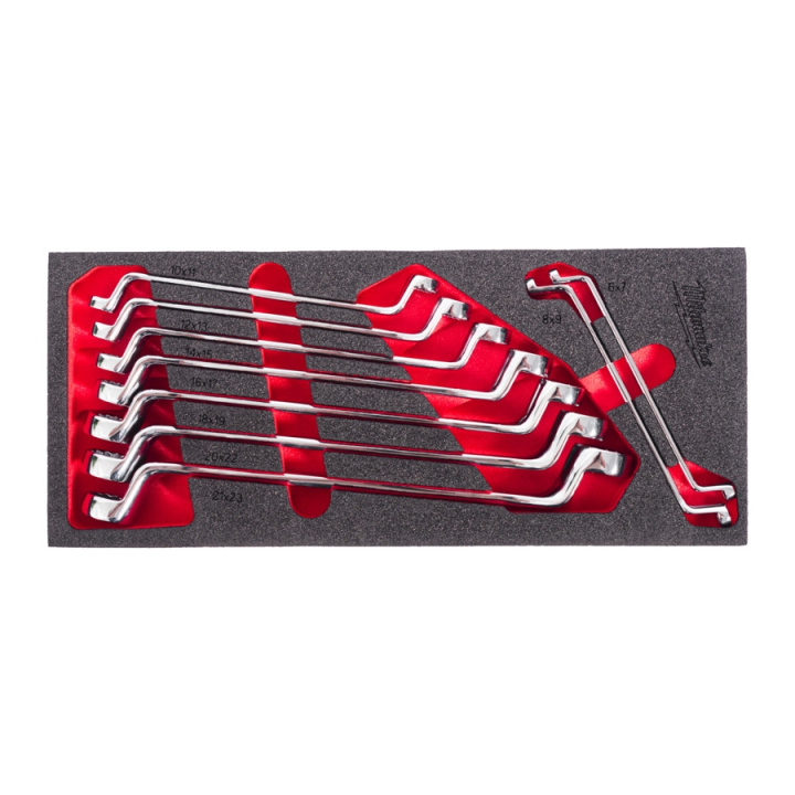 RINGNYCKEL DUBBEL SKUM 9DEL i gruppen Handverktyg / Verktygsvagnar och tillbehör / Verktygsinsatser hos PT Verktyg (A22-4932499086)