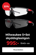 Skyddsglasögon Milwaukee 10-del