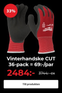 Vinterhandske CUT 36-pack