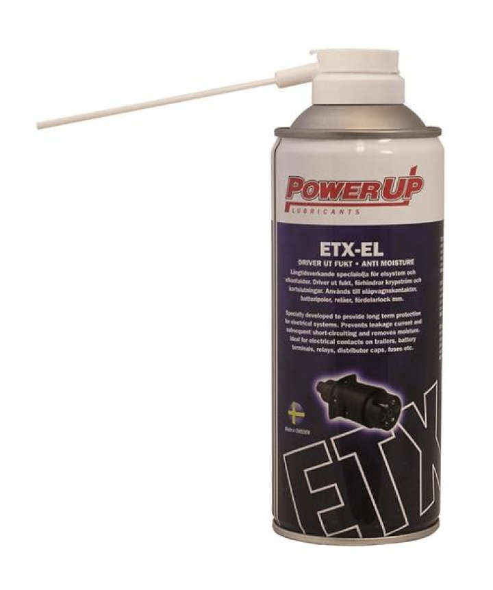 Aerosol spray ETX El 400 ml i gruppen Maskintillbehör & förbrukning / Aerosoler & färg / Rengörings- & smörjspray hos PT Verktyg (A4-65710)